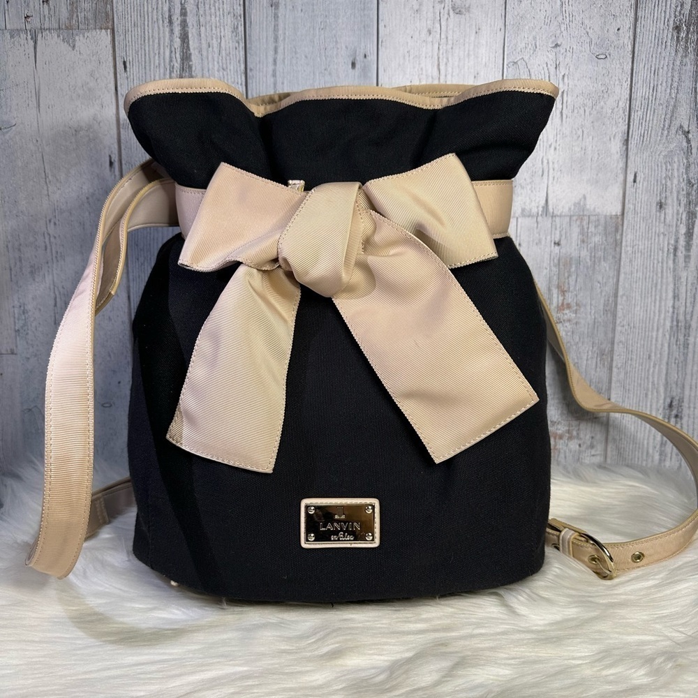 LANVIN en bleu ribbon backpack